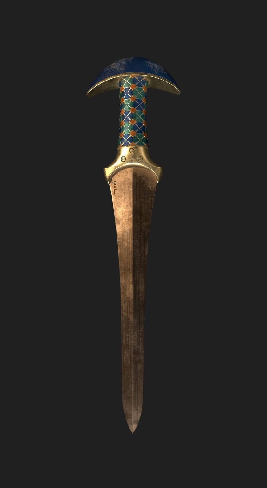 Dagger of Princess Ita - Egypt Museum