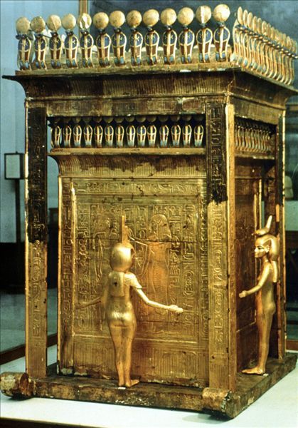 Canopic Shrine of Tutankhamun - Egypt Museum