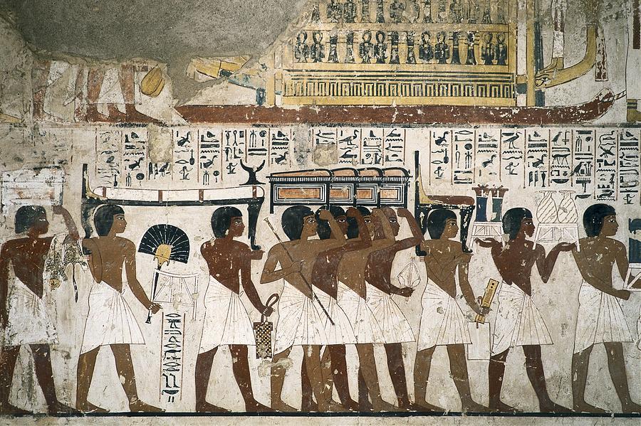 Funeral Procession of Ramose Egypt Museum