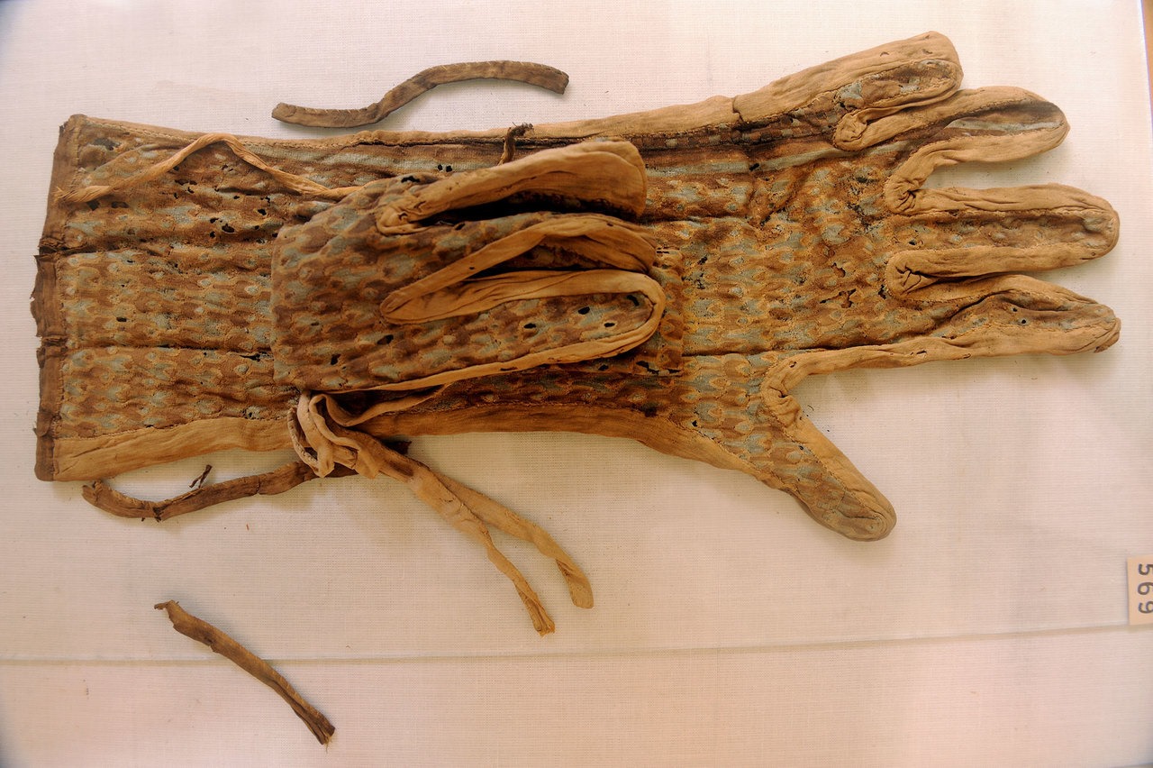 Linen Gloves of Tutankhamun Egypt Museum