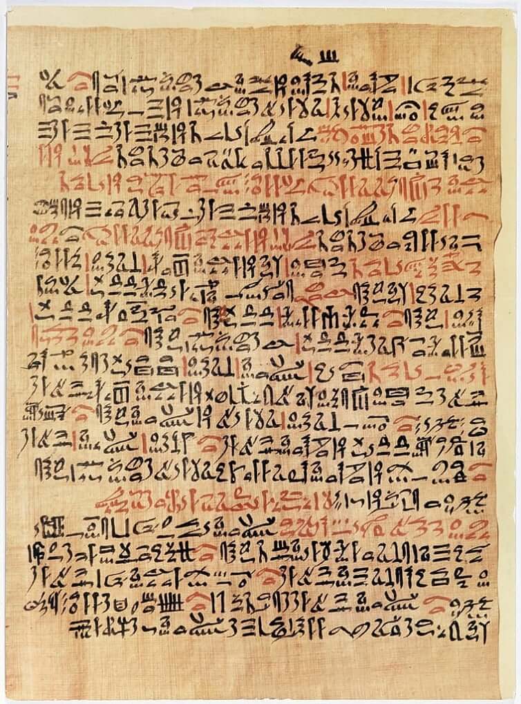 The Ebers Papyrus - Egypt Museum