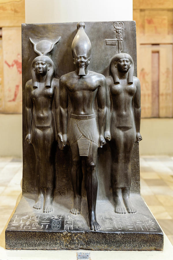 Triad Of Menkaure Egypt Museum