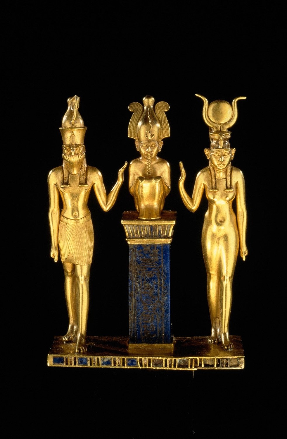 Triad of Osorkon II - Egypt Museum