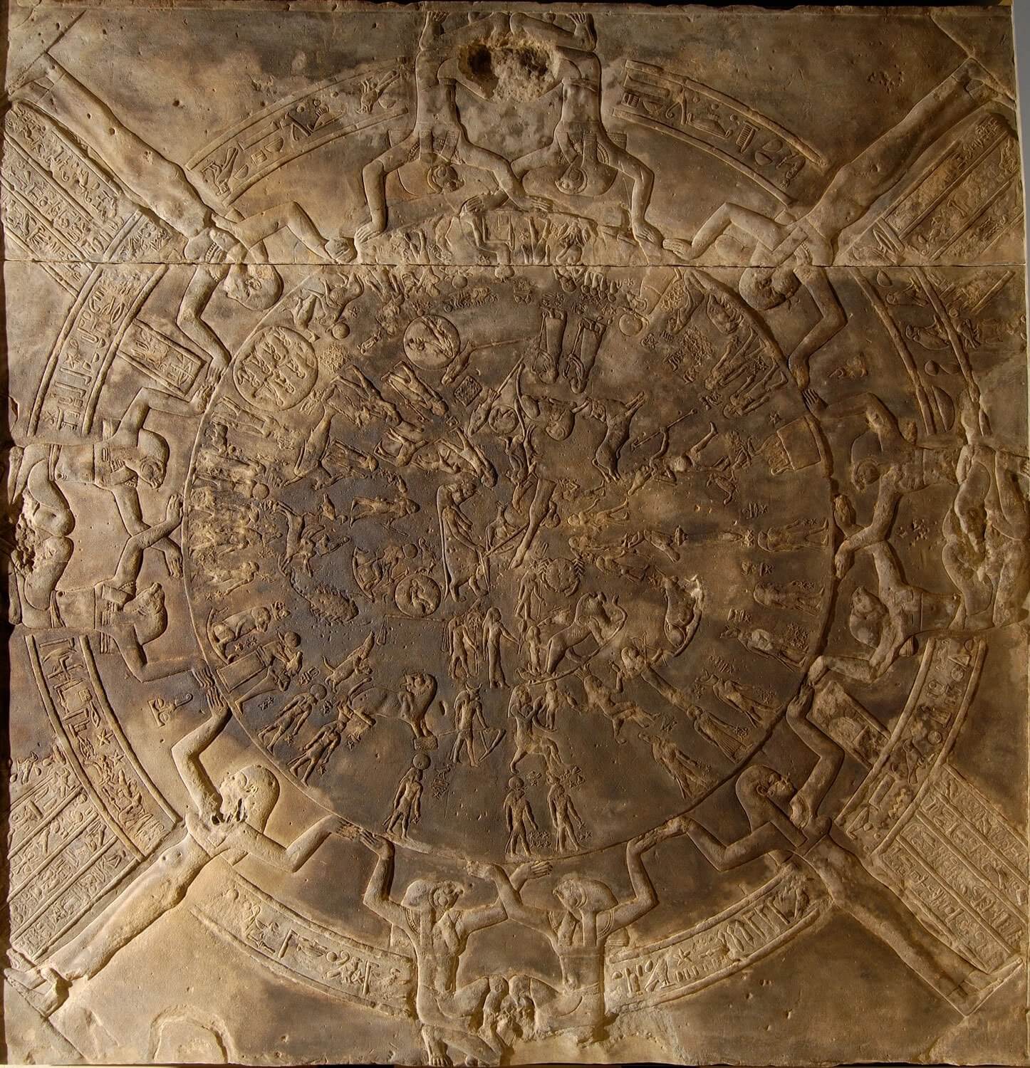 The Dendera Zodiac Egypt Museum