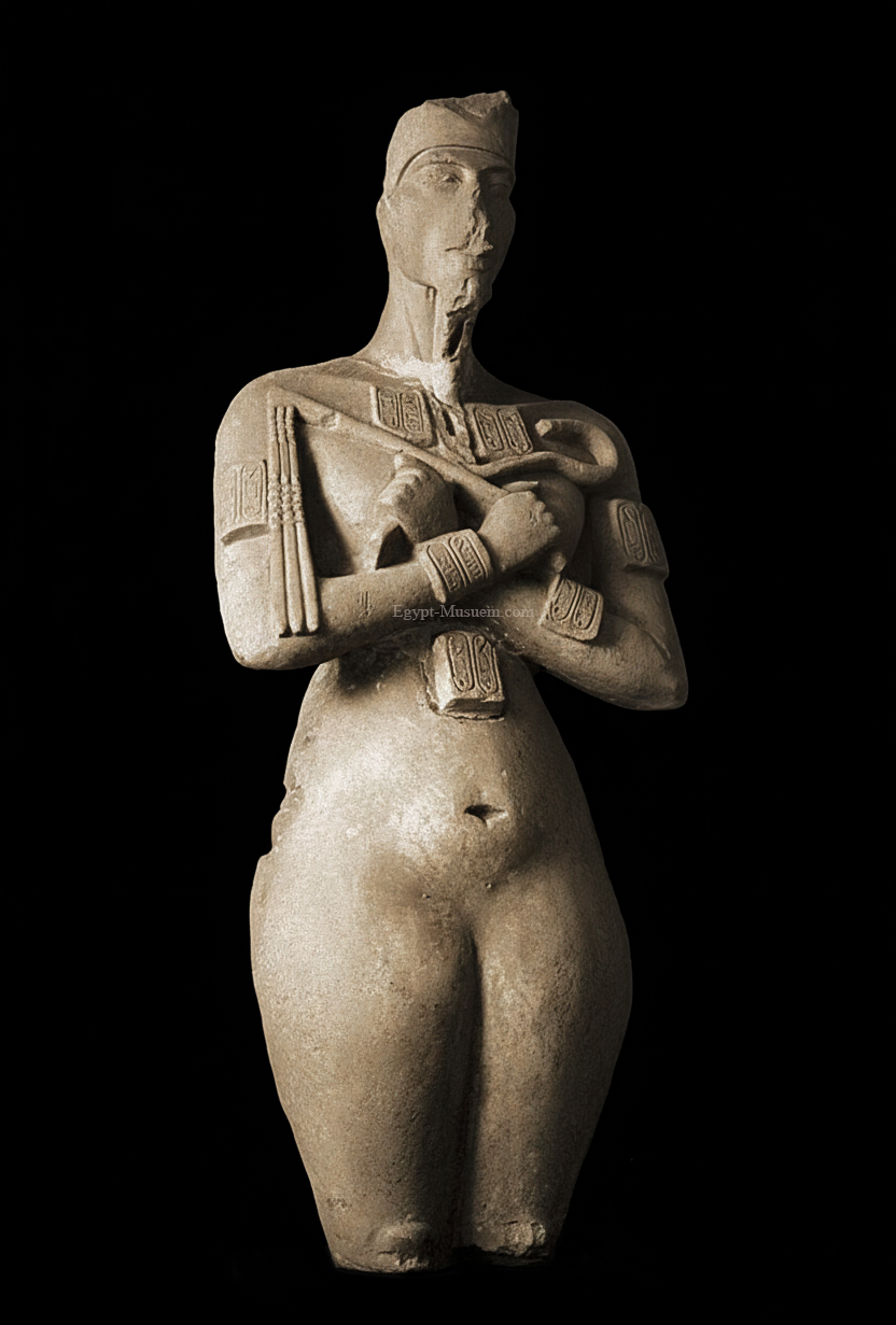 Colossal Statue of King Akhenaten - Egypt Museum