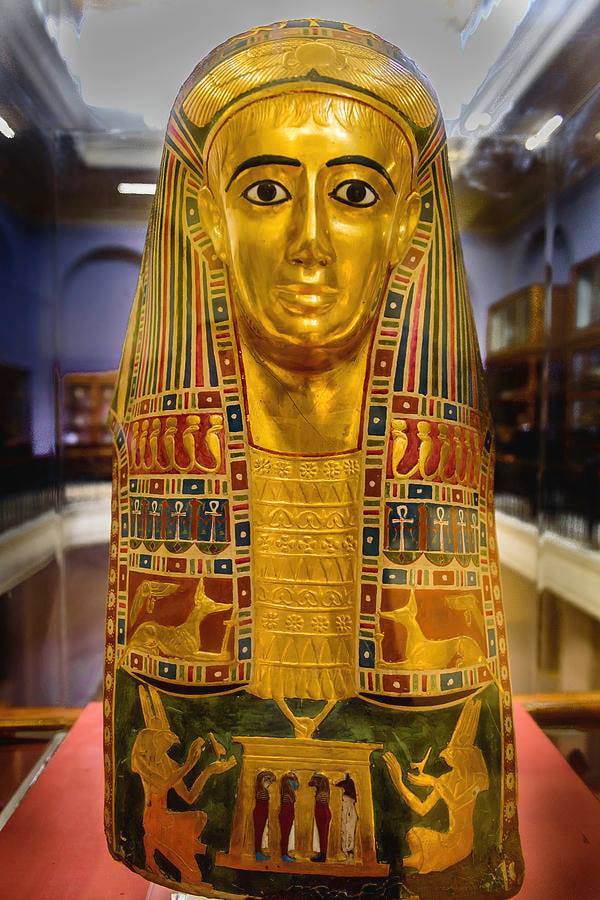 Mummy Mask of a Man - Egypt Museum