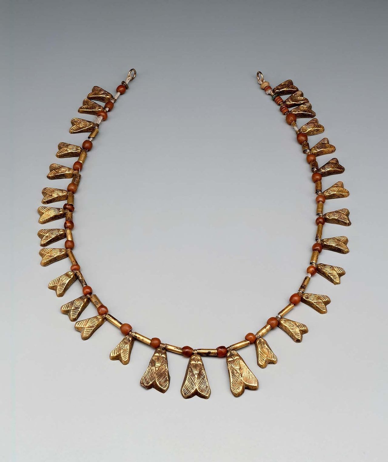 Necklace of Gold flies - Egypt Museum