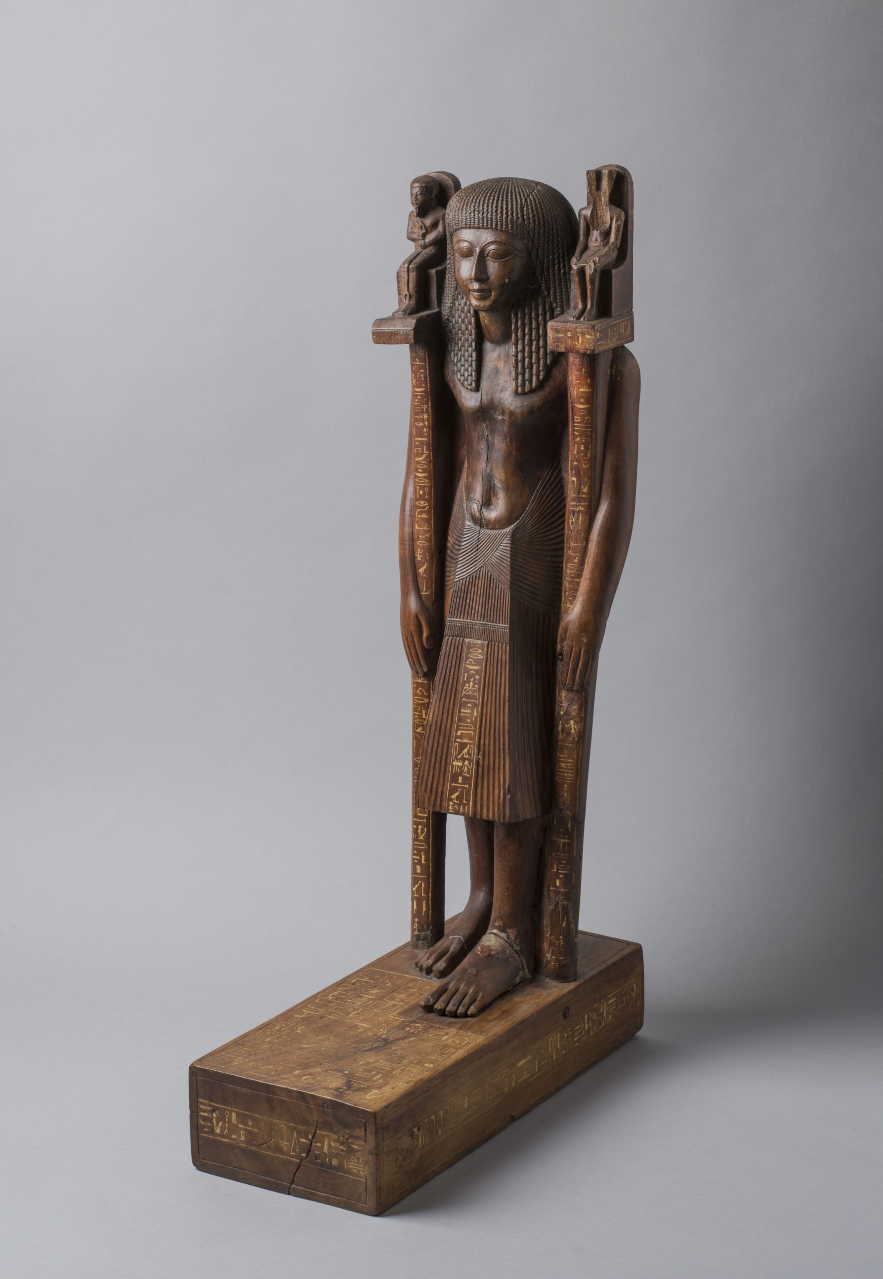 Statue of Penbui as a Standard-bearer - Egypt Museum