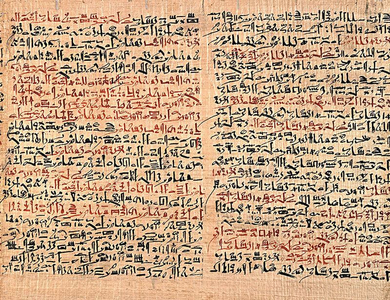 Edwin Smith Medical Papyrus Egypt Museum