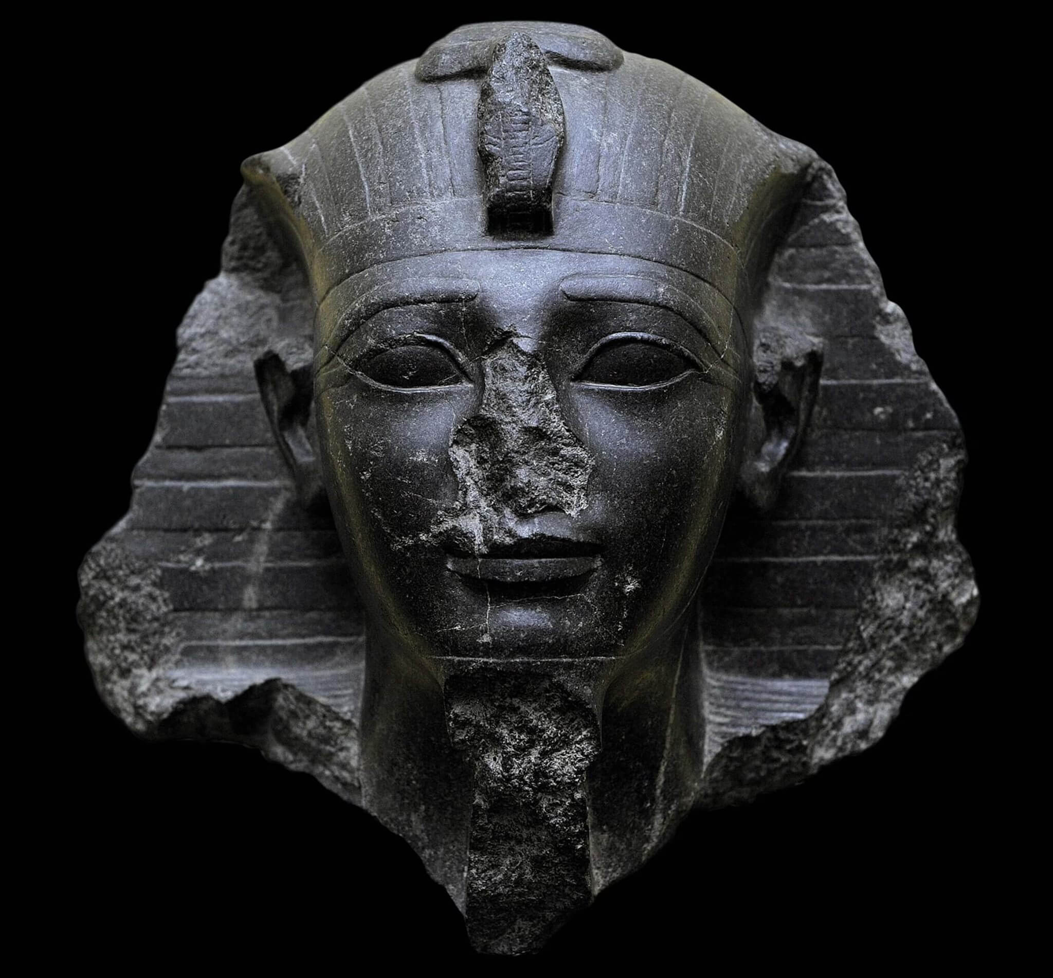 Ancient Egyptian Sphinx Head