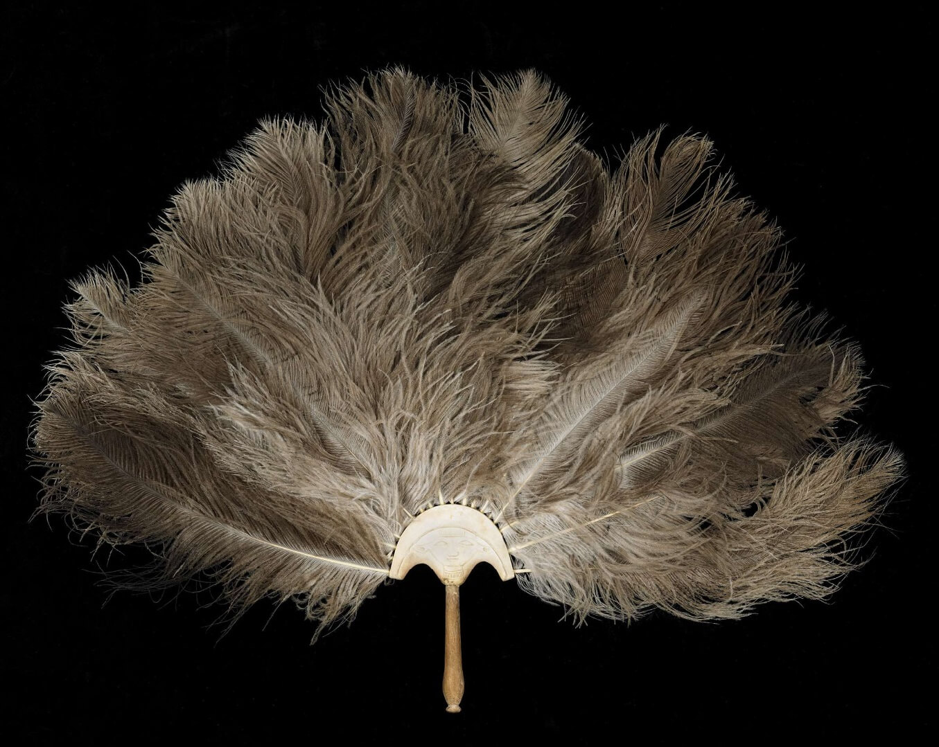 Ancient Egyptian Ostrich Feather Fans (Set of 2) – Living Horus Designs