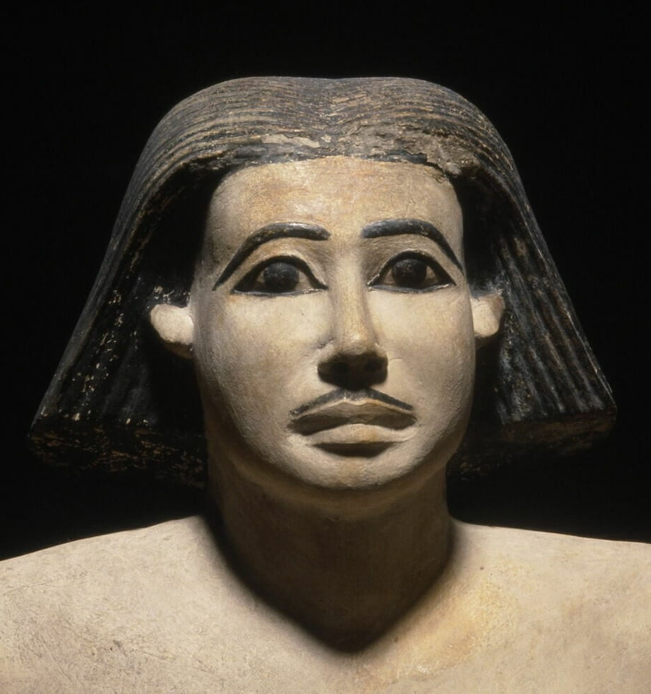 Seated limestone statue of Keki Egypt Museum