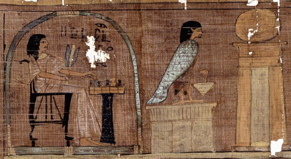 Fragments from the Book of the Dead of Khary Wesay - Egypt Museum