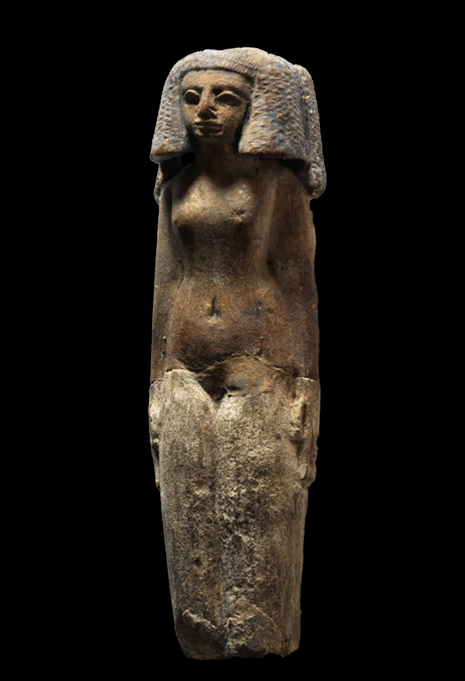 Tattooed female figurine - Egypt Museum, image size:1600x2339