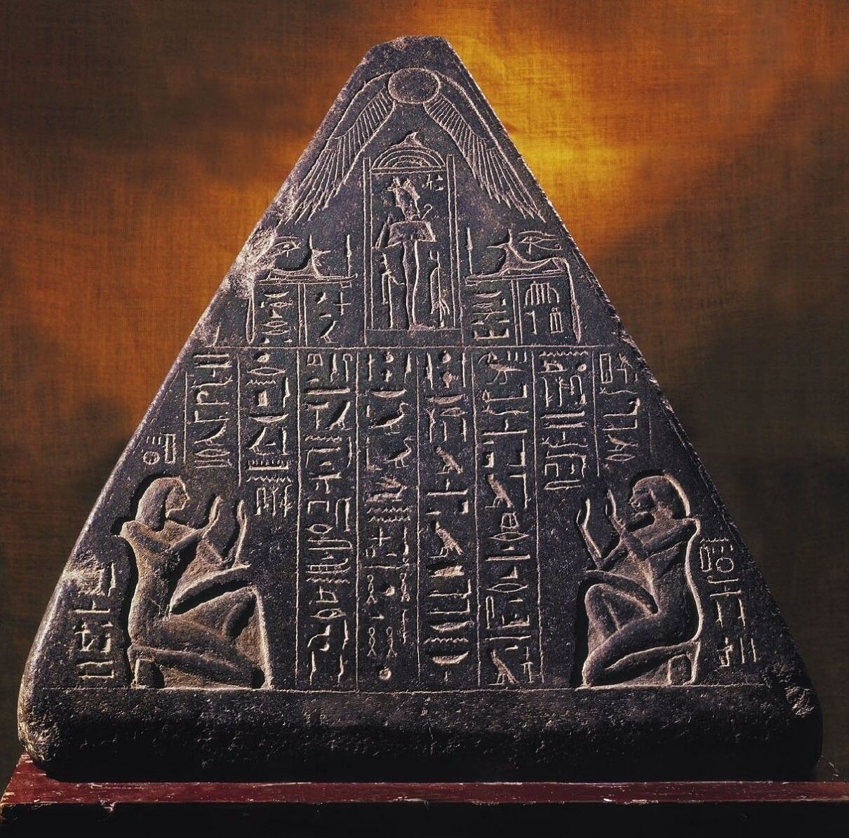 Pyramidion of Amenhotep (Huy) - Egypt Museum