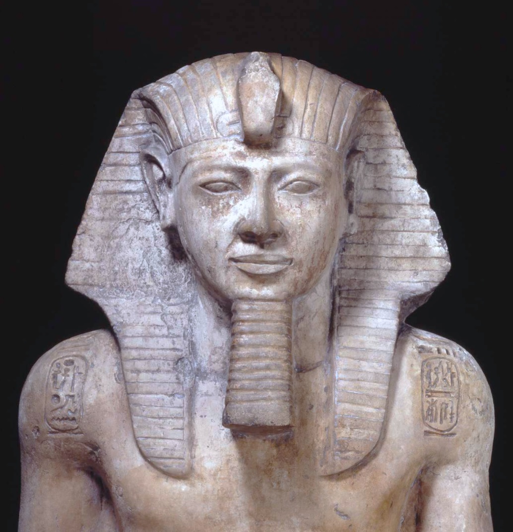 Ramesses II and Offering Table - Egypt Museum