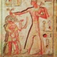 Relief of king Ramesses II smiting his enemies. Egyptian Museum, Cairo. JE 46189
