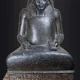 Statue of the Vizier Paramessu (Ramesses I) as a Scribe. Egyptian Museum, Cairo. JE 44863