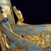 Detail of the Golden Throne of Tutankhamun. Egyptian Museum, Cairo. JE 62028