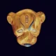 Head of a Leopard with Cartouche of Tutankhamun
