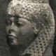 Head of Queen Tiye. Egyptian Museum, Cairo. JE 38257