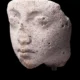 Head of Tutankhamun or Ankhesenamun