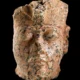 Red Granite head of Amenhotep III