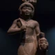 Statue of Ramesses VI smiting Libyan Captive