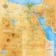 Map of Ancient Egypt - Sites and Settlements