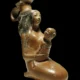 Vessel in the form of a nursing woman