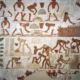 Nubian and Asiatic captives at work