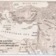 Late Bronze Age map of the Eastern Mediterranean.