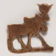 Electrum amulet of the goddess Hathor in Sacred Cow form