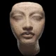 Quartz Head of a Female Royal