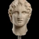 Marble Head of Alexander, c. 338 B.C.