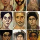 Egyptian Mummy (Faiyum) Portraits c. 1st century B.C. - 3rd century A.D.