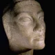 Unfinished head of Queen Nefertiti. Egyptian Museum, Cairo. JE 59286