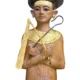 Ushabti of king Tutankhamun with blue Khepresh crown