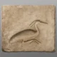 Tablet with the Representation of a Heron