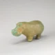 Egyptian Faience Statuette of a Hippopotamus