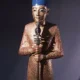 Wooden Statue of the god Ptah from the Tomb of Tutankhamun