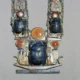 King Tutankhamun Scarab Necklace, detail